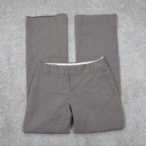 Banana Republic Pants Womens 4 x 32" Gray The Martin Fit Stretch Wool Stretch